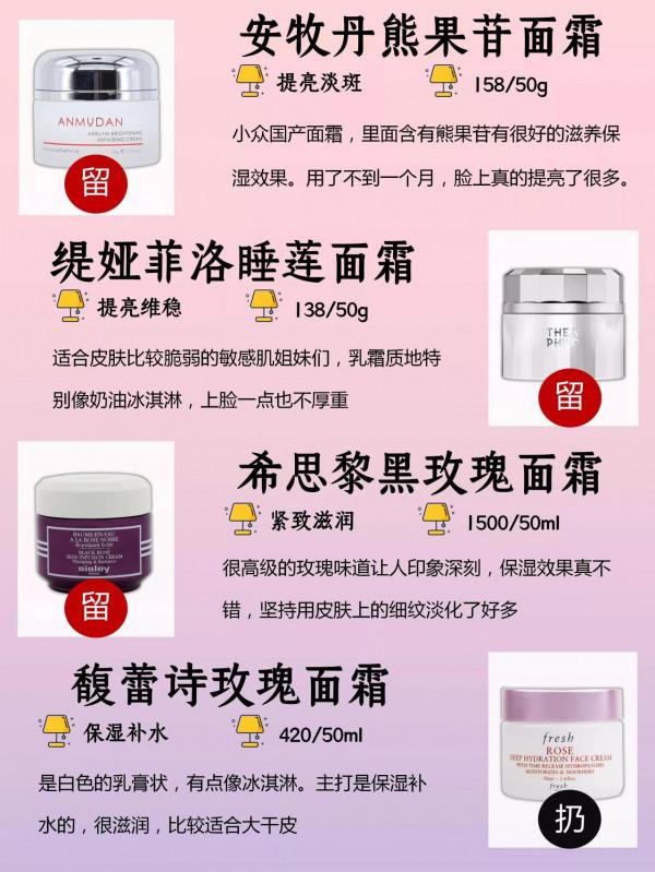 秋冬的面霜你選對了嗎？