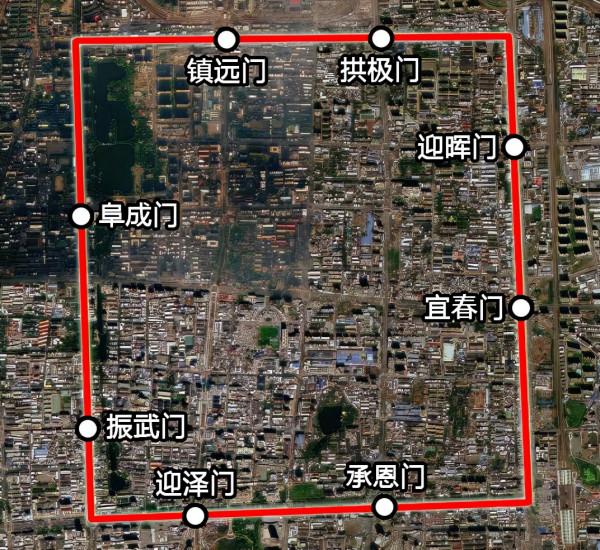 現時與清代省會以上城池圖鑑