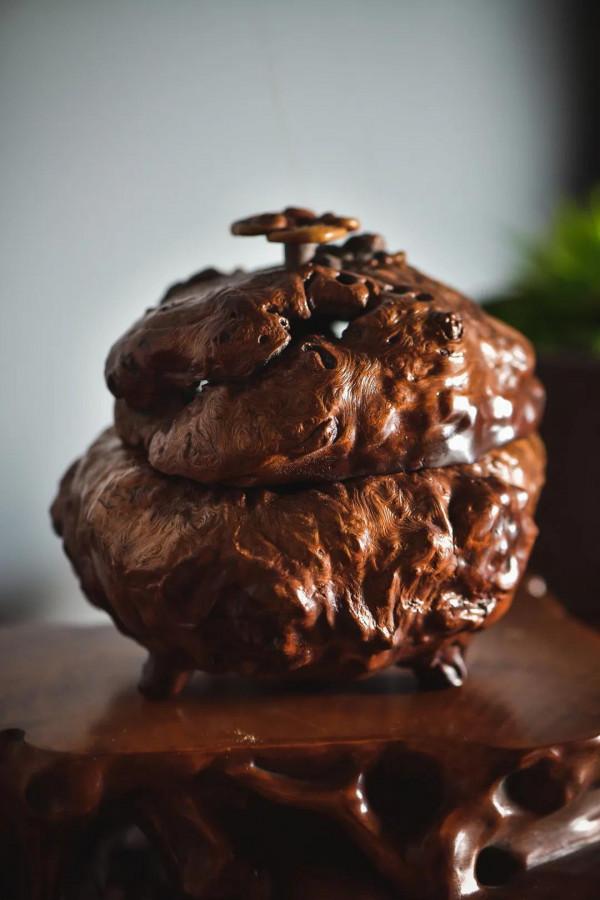 荔枝木 | 三足香爐