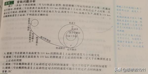 高中物理：開普勒定律，萬有引力定律，衛星執行等
