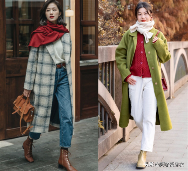 今年穿長大衣時，多配這幾雙&OpenCurlyDoubleQuote;低跟靴&rdquo;，時髦百搭，舒適還不累腳