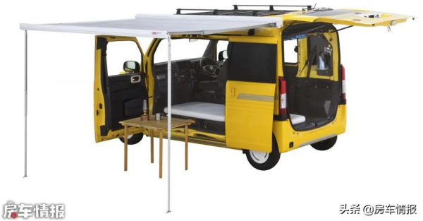 新款本田露營車亮相!尺寸比飛度還小有水電和大床,定價13萬起 新款本田露營車亮相!尺寸比飛度還小有水電和大床,定價13萬起