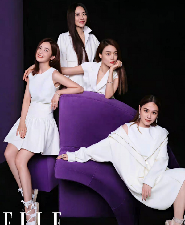 最美經紀人霍汶希氣場真強！跟twins拍大片，穿西裝美過顏霸阿嬌