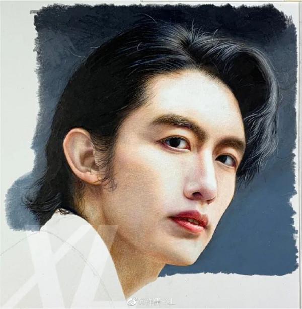 清華美院男神，被稱彩鉛界“冷軍”！他筆下的美少女令人牽魂夢繞