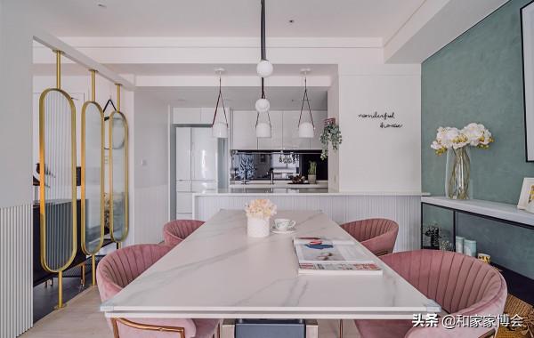 105㎡北歐裝修，與光共生、北歐綠意家景