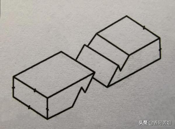 榫卯結構方材的縱向接合 榫卯結構方材的縱向接合
