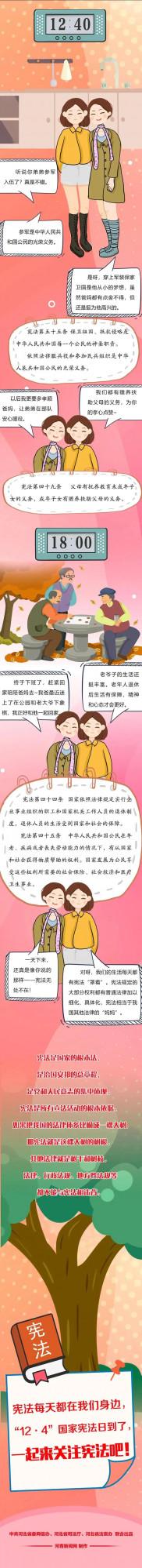 【漫畫】吃個早飯也與《憲法》有關嗎？揭秘我和憲法的一天