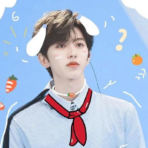 蔡徐坤明星頭像：你是人間星光，不要笑我沒長大我只是不想複雜