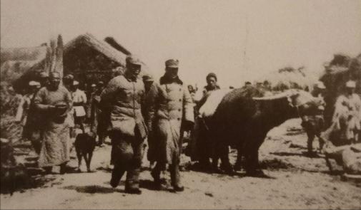 蔣介石看著十大元帥名單，沉思一會指著陳毅說：這人太厲害了