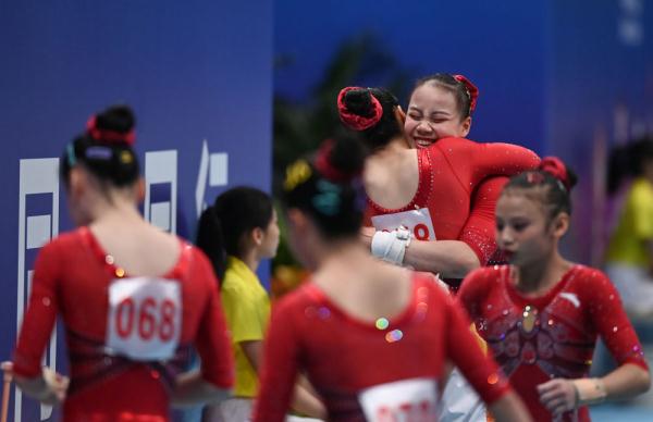 全運會|體操女子專案開賽 全運會|體操女子專案開賽