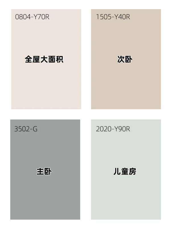 6組“保姆級”全屋乳膠漆配色方案推薦 6組“保姆級”全屋乳膠漆配色方案推薦