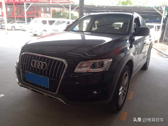 20萬買17年的奧迪Q5，檢測過程驚心動魄！檢測師：渾身傷痕