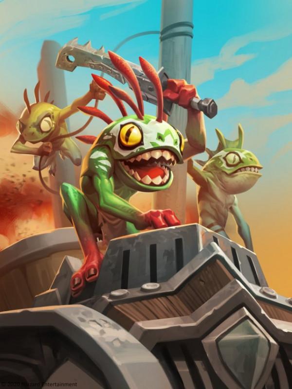 酒館戰棋原畫第五期—魚人篇(哇哇哇拉拉哇拉)