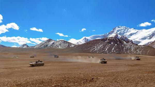 裝步分隊，高原練兵