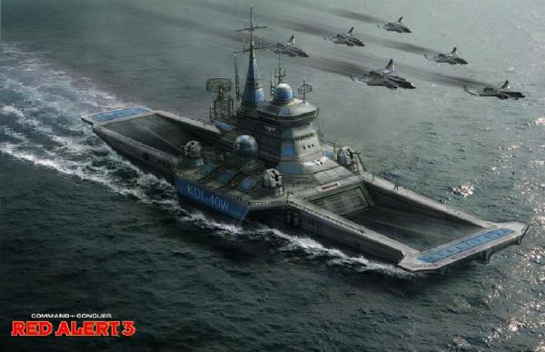 「遊戲內外」充滿安全感的大姐姐，紅警3單位原型（盟軍艦艇篇）