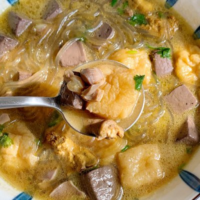 #我心中的冬日限定#家常鴨血粉絲湯