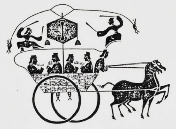 古人靠兩條腿出行？別被誤導了，我們祖先早有了計程車和公交車