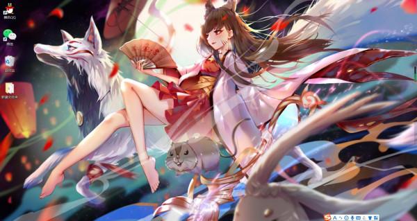 電腦寬屏桌面桌布 I 輕漫風