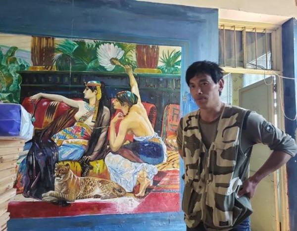 湖北40歲農民畫家一幅畫賣130萬，當初喊他“廢物”的人都改口了