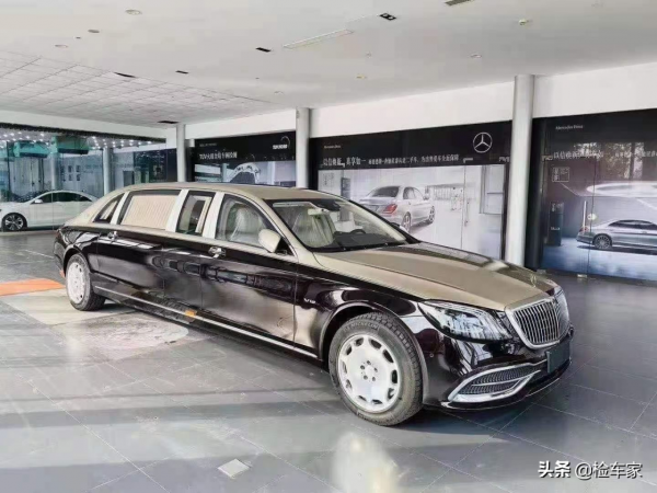 1300萬的邁巴赫S680普爾曼見過嗎？這臺只要350萬，檢測師：贗品