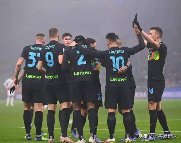 意甲第19輪綜述：國米7連勝領跑積分榜，那不勒斯主場爆冷告負
