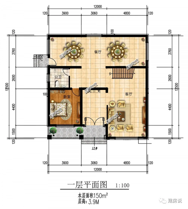 二層新中式別墅，低調典雅的外觀，經典耐看，50年都不過時