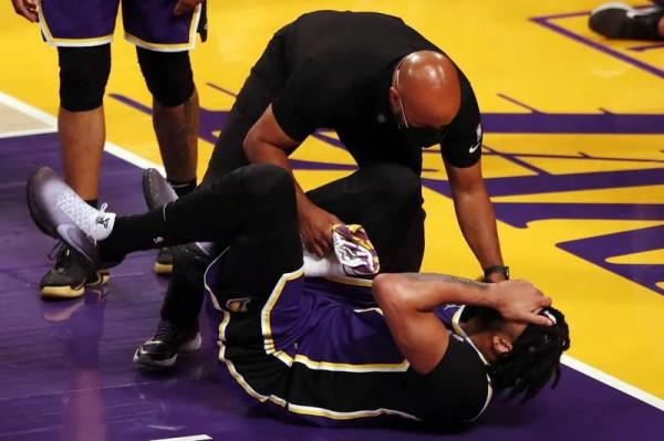 湖人戴維斯又受傷，媒體透露最新傷情