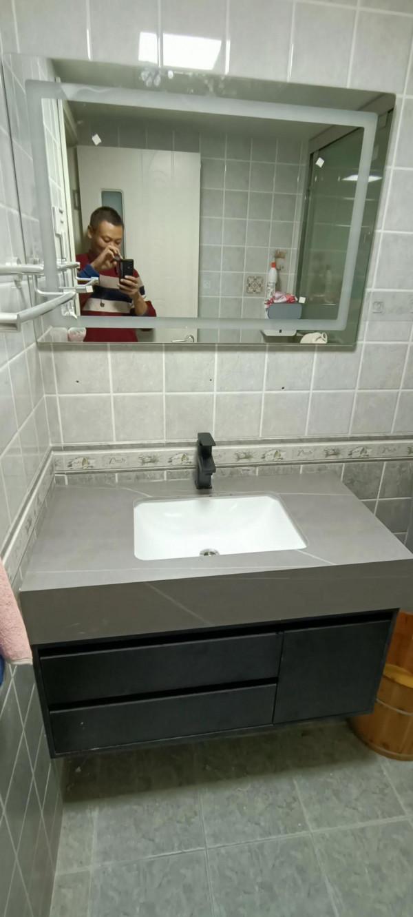 一套浴室櫃安裝三四個小時是什麼心情