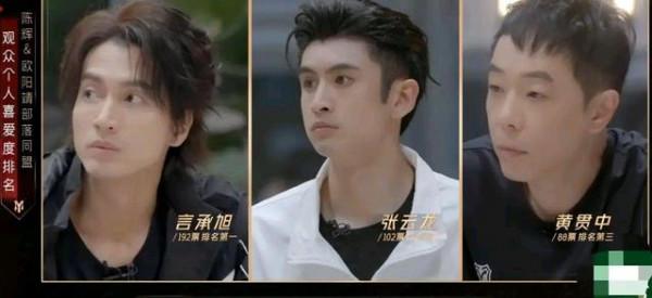 哥哥二公第一次公佈個人喜愛度排名，前3名大灣區就佔兩席