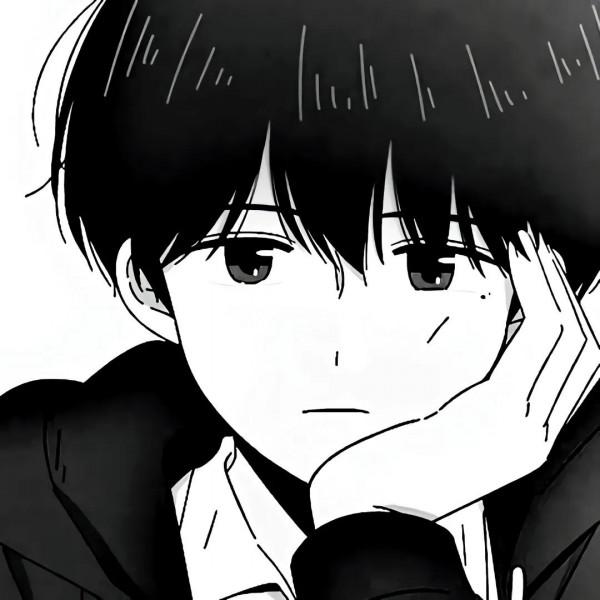 頭像｜黑白動漫頭像。失去顏色也擁有了酷