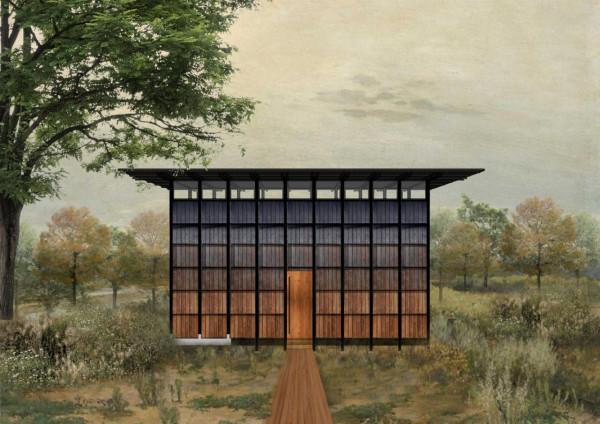 鋼結構與舊木材構築的度假小屋:在標準化構件中尋求個性化表達 鋼結構與舊木材構築的度假小屋:在標準化構件中尋求個性化表達