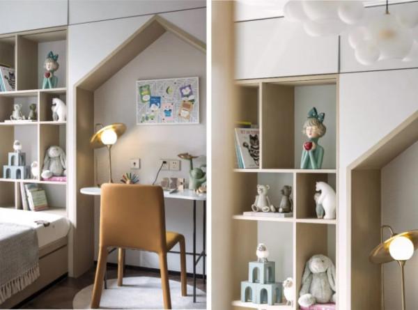 77平簡約小戶型房子樸素佈置，有一種貼近生活的人文氣息