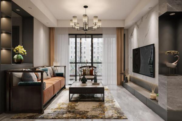 「深業.江悅灣」92㎡顏值爆表的現代輕奢三房