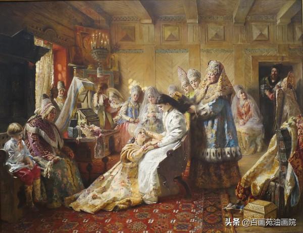 油畫欣賞——Konstantin·Makovsky