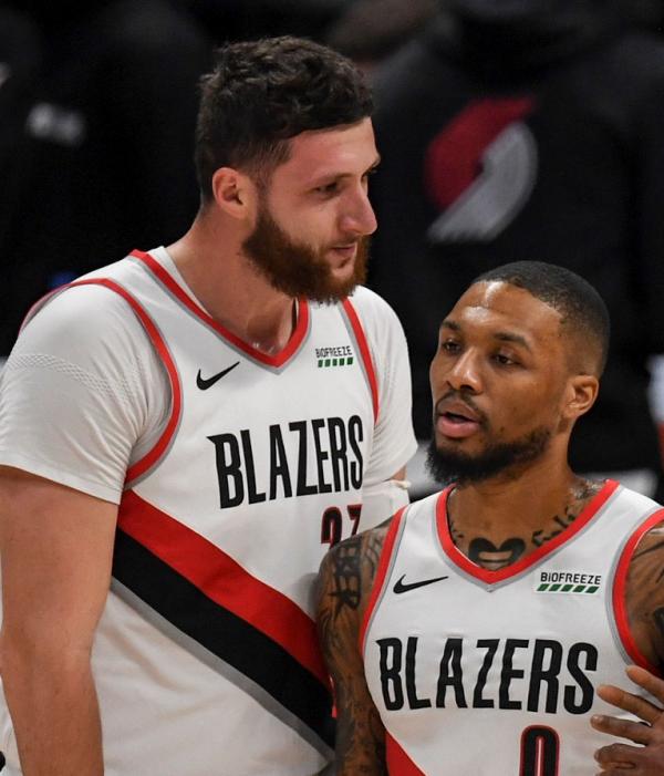 比盧普斯對努爾基奇的計劃會讓開拓者球星利拉德高興 比盧普斯對努爾基奇的計劃會讓開拓者球星利拉德高興