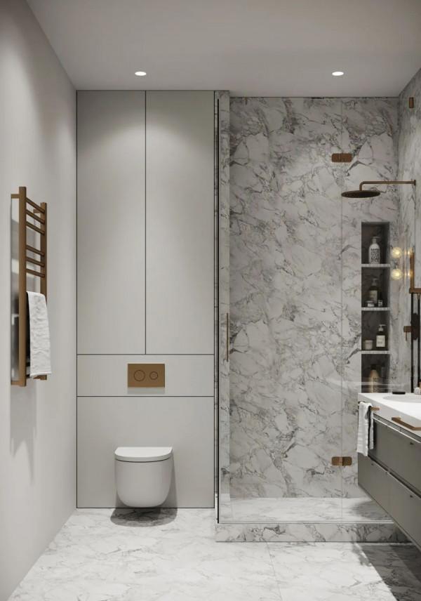 大理石衛生間，果然與眾不同