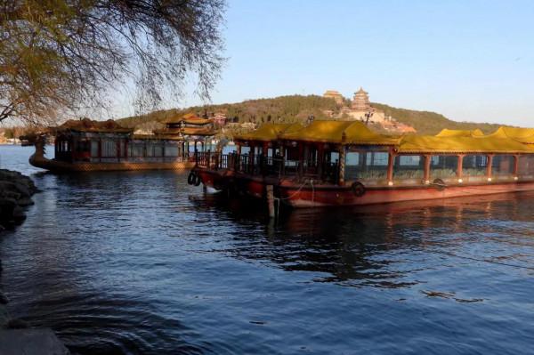 初冬頤和園 西堤觀六橋