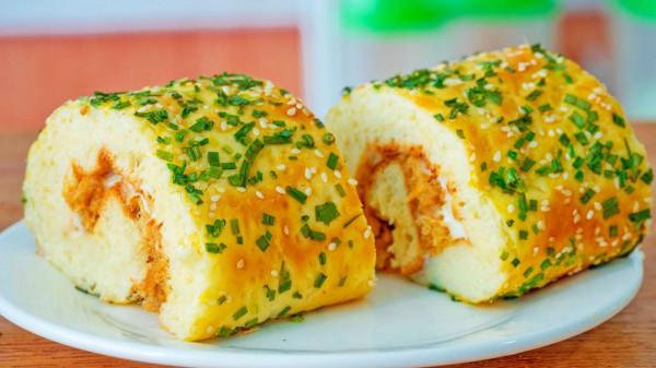 分享6道早餐，一卷一切層次多，有皮有餡有營養，早餐吃養胃