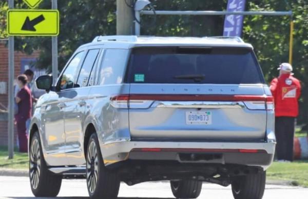 超級“巨無霸”新款林肯領航員L實車 配可發光車標 搭3.5T V6