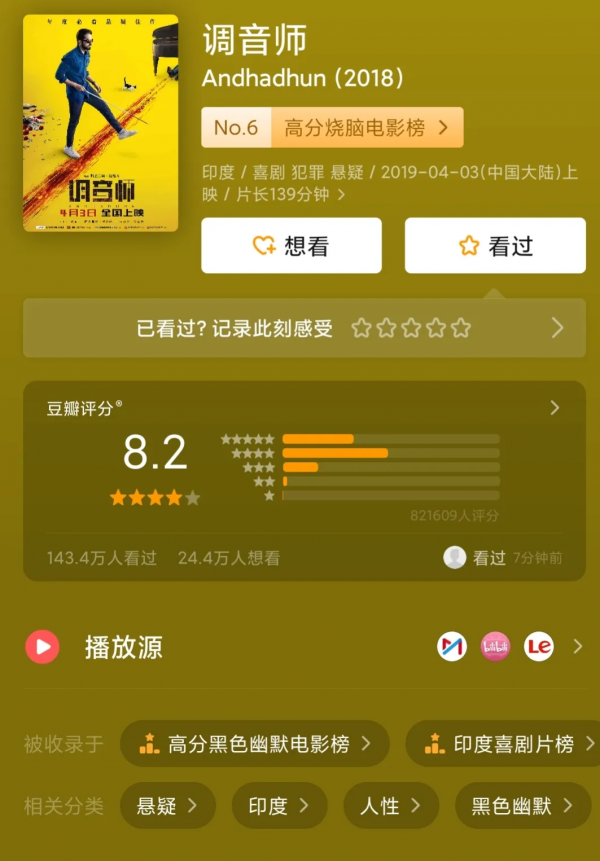 最經典燒腦高燃好看的十五部電影