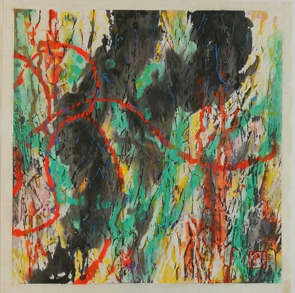 峰無坦途：李忠翔彩墨作品欣賞