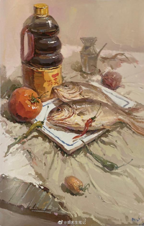 色彩中的魚怎麼畫出鮮活感？抓住特徵畫出寫實感