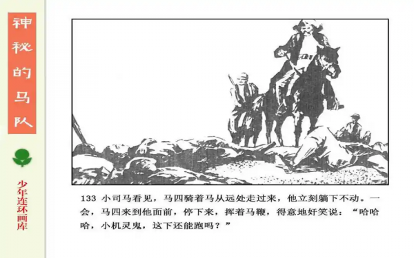 驚險戰鬥故事《神秘的馬隊》