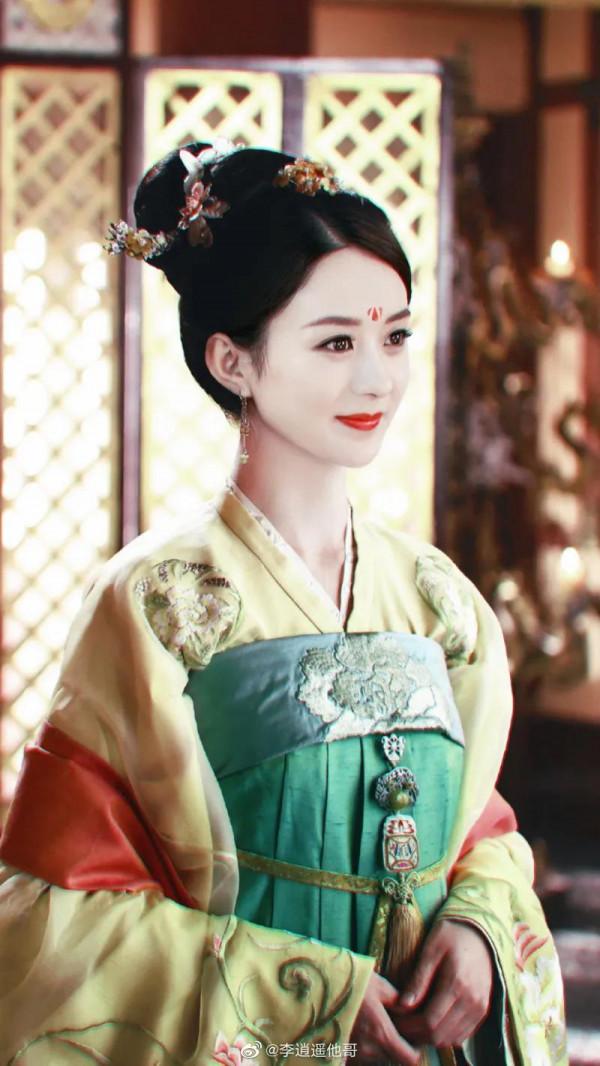 趙麗穎p圖古裝，超美，期待她也有美美噠古裝劇