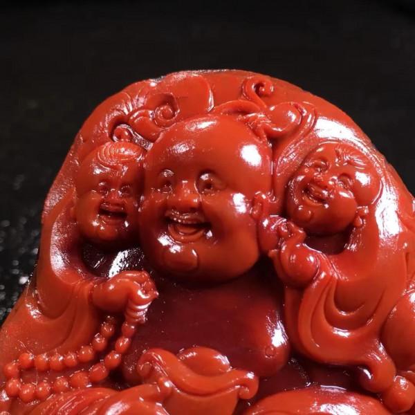 收藏級帶原皮的瓦西料南紅 收藏級帶原皮的瓦西料南紅