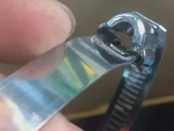 不鏽鋼喉箍的內部構造（三部分組成，二）