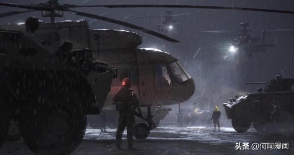 非常棒的一組“戰爭場景”插畫作品！有身臨其境的現場感