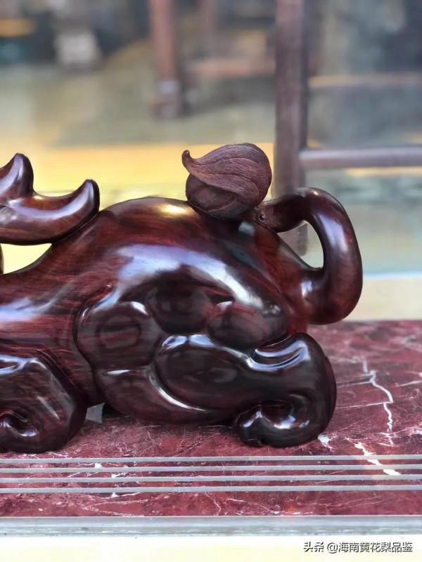 巨無霸「漢代款•貔貅」帝王紫油梨材質 巨無霸「漢代款•貔貅」帝王紫油梨材質