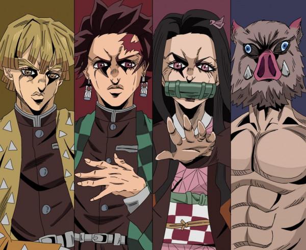 當鬼滅之刃遇上JOJO畫風,九柱全員惡人,伊之助毫無違和感 當鬼滅之刃遇上JOJO畫風,九柱全員惡人,伊之助毫無違和感