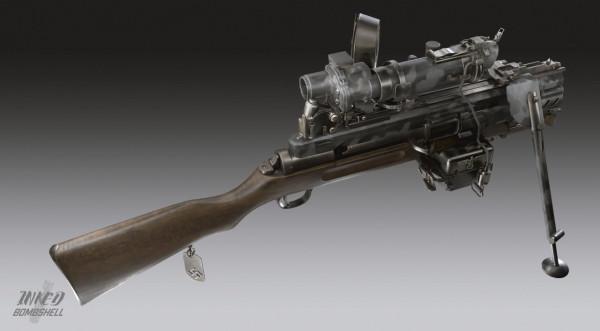 藝術 | 國外藝術家INKED BOMBSHELL的概念武器系統